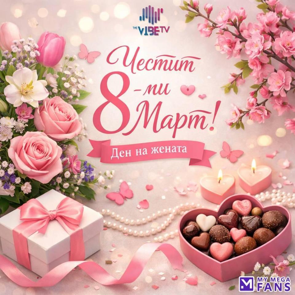 Честит празник, мили Дами!

От екипа на My Mega Fans!